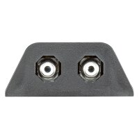 High Low Adapter für Subwoofer Verstärker Umwandler Converter Lautsprecher auf Cinch Pegel regelbar