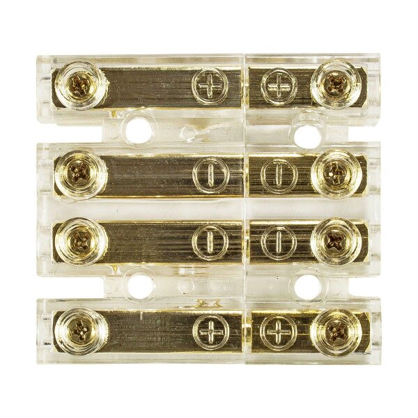 5 Stück 4mm Bananenstecker Buchsen - Audio Kupplung Für Lautsprecher & Verkabelung | Silber/rot
