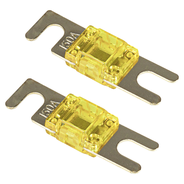 Mini ANL Sicherung 150A 2 Stück mit vergoldeten Kontakten