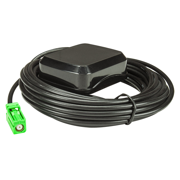 GPS Antenne HRS AVIC-F Stecker Innenmontage Magnet 5m Kabel kompatibel mit Pioneer AVIC-F Ger&auml;te