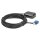GPS antenna Fakra connector indoor installation magnet 5m cable compatible with Audi Mercedes VW Blaupunkt Zenec MFD2 MFD3 RNS300 RNS310 RNS510