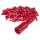 Connectors, round, fully insulated round plug sleeves, red, cables up to 1.5 sq mm, 100 pieces