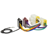 Radio Adapter Kabel kompatibel mit Nissan 100 200 300 Almera Micra Primera bis 2000 auf 16pol ISO Norm