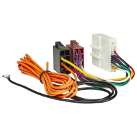 Radio Adapter Cable compatible with Nissan Almera Altima Murano Navara Qashqai Tiida X-Trail 370Z Pathfinder Infiniti to 16 pin ISO standard
