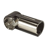 Antenna adapter DIN 150 OHM to ISO 50 OHM old to new Angle plug Plastic jacket