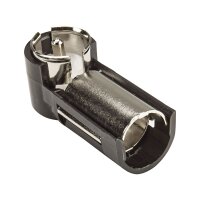 Antenna adapter DIN 150 OHM to ISO 50 OHM old to new Angle plug Plastic jacket