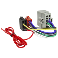 Radio Adapter Kabel kompatibel mit Ford Fiesta  Landrover Volvo C30 C70 S40 V50 XC90 auf 16pol ISO Norm