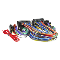 T-cable ISO compatible with Audi from 2013 VW Seat Skoda from 2012 Power Quadlock 52pin to feed handsfree ISO amplifier
