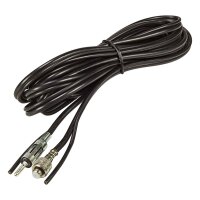 Auto Antennen Verlängerung Kabel KFZ 4,5m Schraubanschluss auf DIN-Stecker mit Remote Antennenkabel