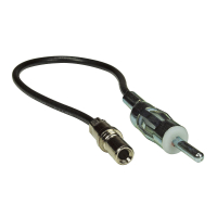 Antenna adapter compatible with Chrysler Chevrolet Dodge Jeep adapted to DIN connector length approx 15cm