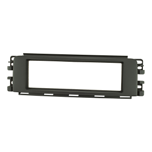 Radio bezel compatible with Smart ForFour 454 anthracite/black