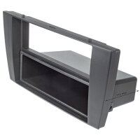 Radio bezel compatible with Jaguar X-Type (2001–2009) and S-Type (2002–2007), black