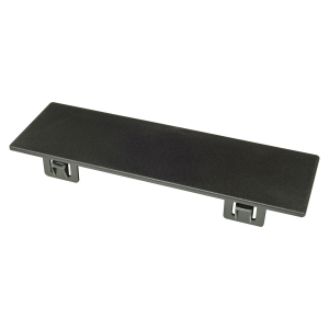 Cover blind panel for car radio DIN ISO cut-out, 183x53mm