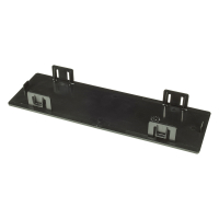 Cover blind panel for car radio DIN ISO cut-out, 183x53mm