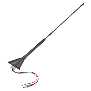 Roof antenna 16V-Look AM/FM integr. amplifier 20cm cable...