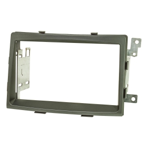 Double DIN radio bezel set compatible with SsangYong...