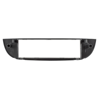 Radio bezel compatible with Fiat 500 from 2007-2015 black